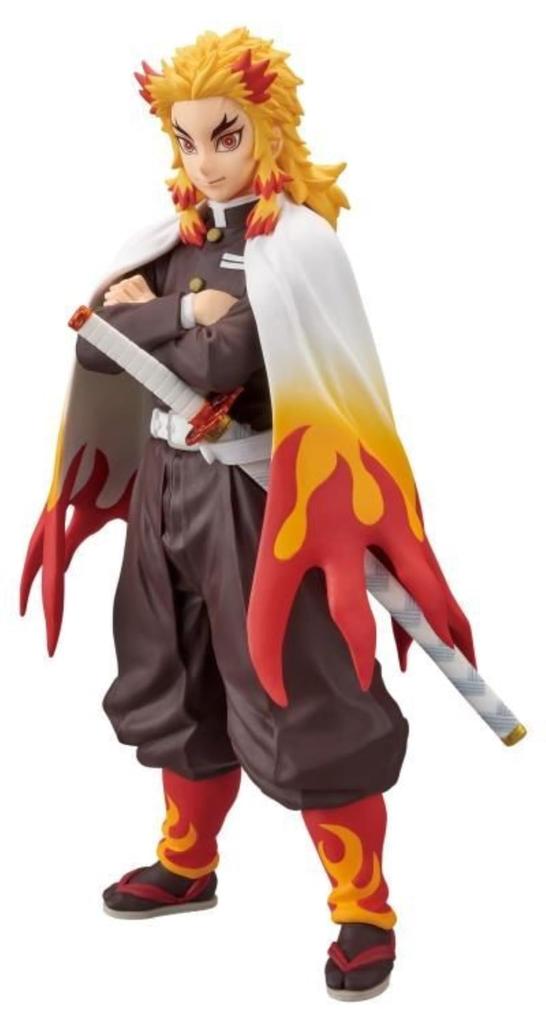 BANPRESTO Demone Kimetsu no Yaiba Figura Kizuna Sou Tipo Pickup Anjuro Rengoku Slayer