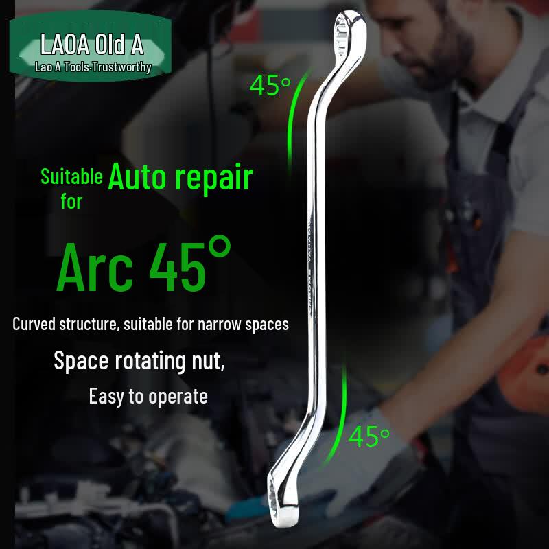 LAOA CR-V Double-Ended Box Wrench