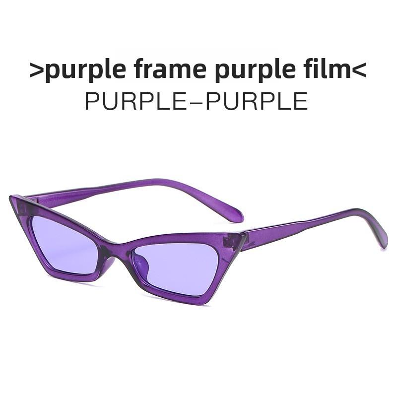 Fashion Cat Eye Sunglasses With Uv400 Protection For Summer Outings And Party Wear