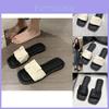Stunning Summer Flat Sandals For Women Fashionable Versatile Beach Shoes In Black And Beige