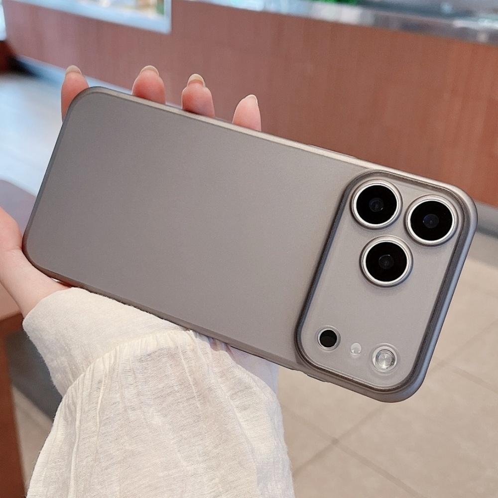 Ultra-Thin Matte PC Transparent Phone Case For iPhone 17 Pro Max 17 Pro Air Camera Lens Full Coverage Slim Bumper Clear Cover
