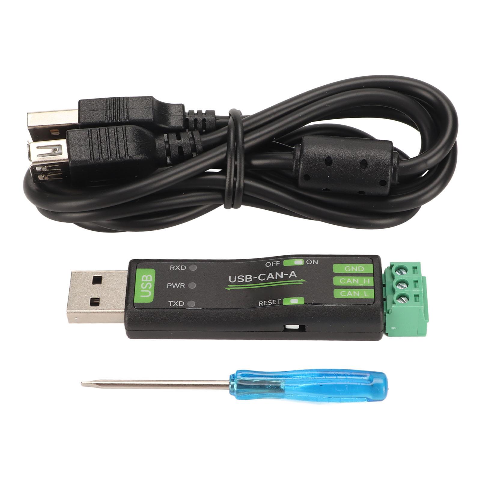 

Адаптер USB to CAN 5kbps to 1Mbps 4 Mode STM32F103 Chip бортовой TVS USB to CAN анализатор для шины