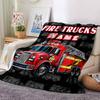 Fire Trucks A Comprehensive Guide To Their Types Uses And Safety Features Gift Customizable Blanket Customize Text Soft Cozy For Sofa Couch Office Bed