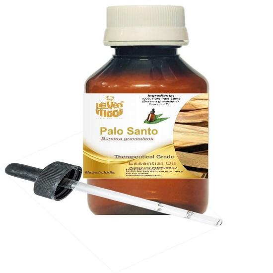 

Levenmooi Palo Santo (Bursera Graveolens) Pure & Natural Therapeutic Grade Essential Oil Plastic with Dropper 10 ml