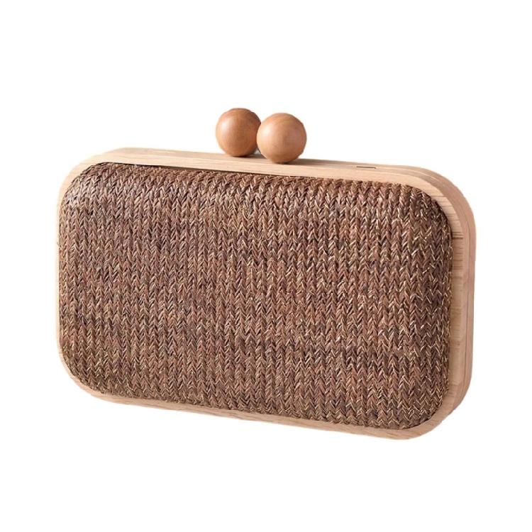 Straw Clutch Purses Women Summer Beach Straw Purse Woven Envelope Wallet Crossbody Shoulder Bag Evening Handbag Gifts