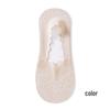 Women's Low-Cut Lace Boat Socks - Pure Cotton, Non-Slip, Breathable, Summer Thin, No-Slip Heel, Short Style.