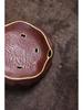 Yixing Handmade Zisha Lotus Pod Teapot Stand - Biomorphic Water-Storing Tea Mat for Gongfu Ceremony