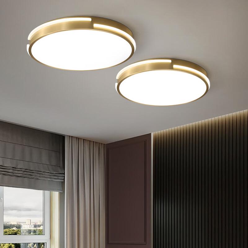 OEING Modern Gold LED Ceiling Light