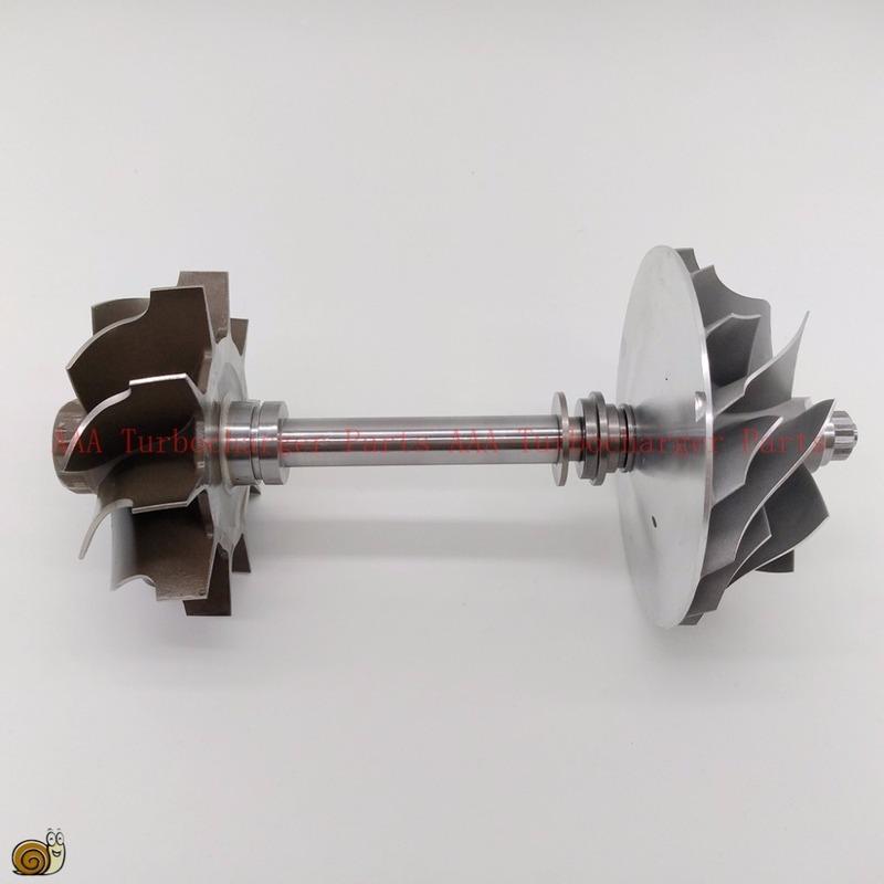 HX40W Turbo Turbine Wheel 64x76mm,10blades,Compressor Wheel 60x83mm 8/8 Supplier AAA Turbocharger Parts