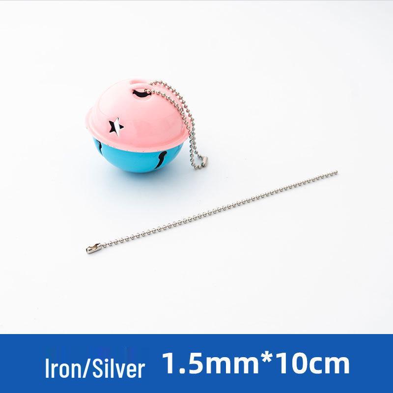 1.5/2.4mm Metal Ball Chain for Tags & Plush Toys - Round Bead Chain