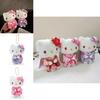 Adorable Hello Kitty Plush Doll Keychain With Japanese Kimono Design In Multiple Colors