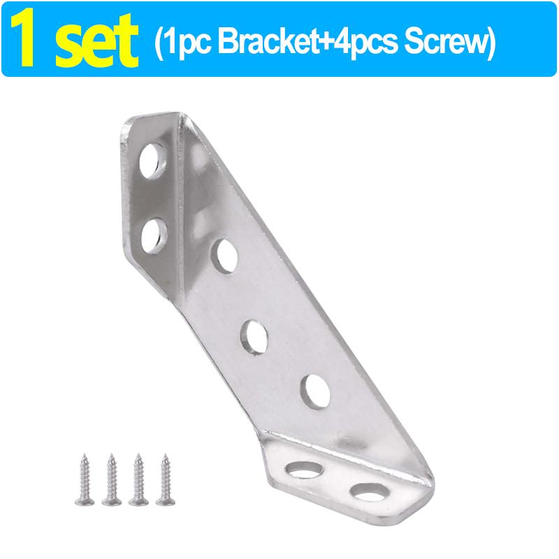 

Универсальный угловой соединитель для мебели, угловая распорка из нержавеющей стали с винтами, крепежная рама для шкафа, угловые кронштейны для полок