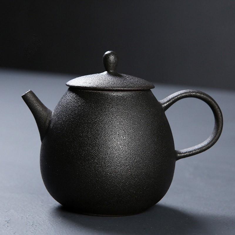 200ml Ceramic Teapot Vintage Filter Coarse Pottery Gongfu Tea Set