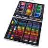 Artistic Painting Set - Crayons, Paints, Markers, Case, 150 pcs - Blue