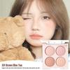 xixi Wind Butterfly 4-Color Long-Lasting Natural Blush