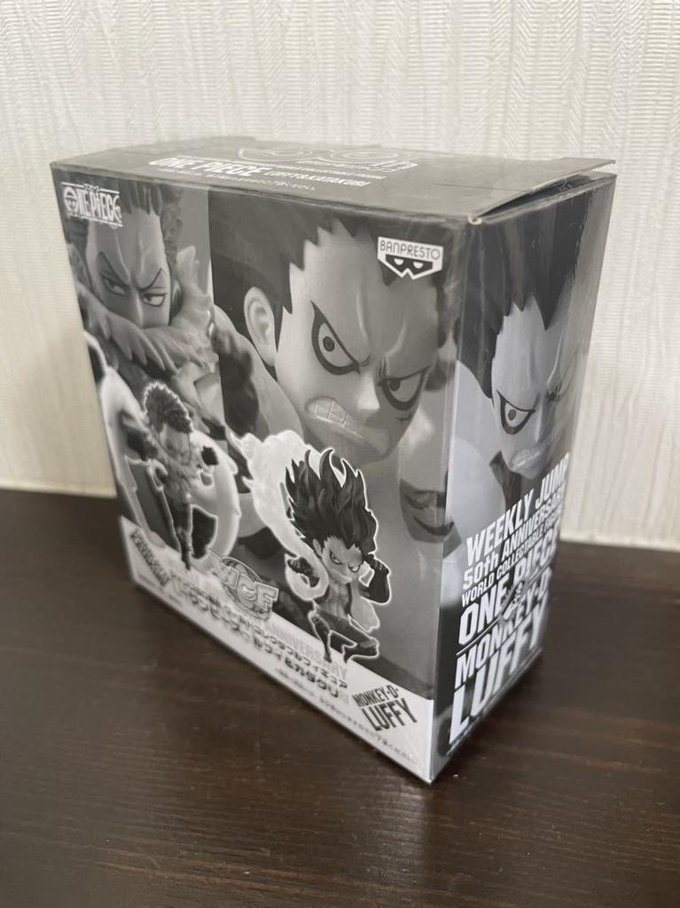 [USED]ONE PIECE World Collectable Figure (WCF) Luffy Gear 4 Snakeman & Charlotte Katakuri Set - Weekly Shonen Jump 50th Anniversary Limited Edition