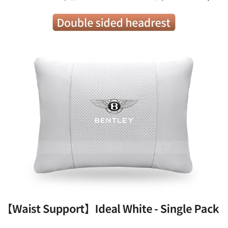 

Car Headrest Neck Support Lumbar Cushion Soft Neck Pillow For Bentley Continental GT MULLINER Bentayga Flying Hurtling Spurlogo