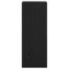 Wall Mounted Cabinet Black Oak Effect 34.5 x 34 x 90 cm