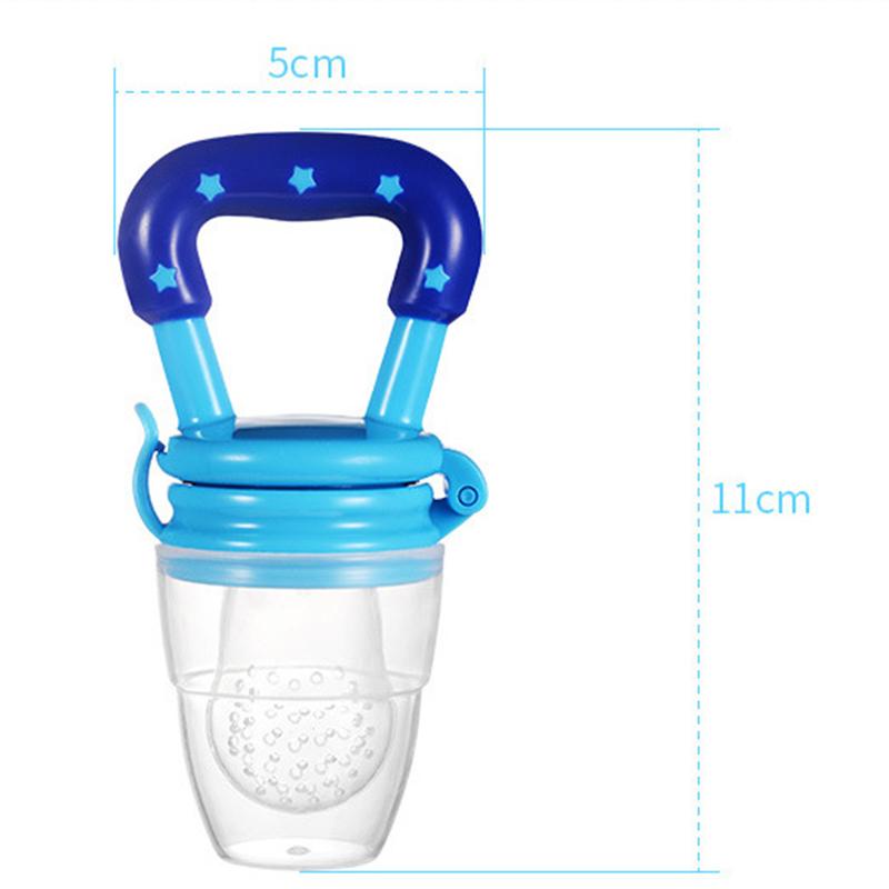 4Pcs/Set Baby Food Pacifier Toddler Nibbler Feeder Cup Boy Girl Fruit Vegetable Feeding Infant Newborn Nipple Soother Bottles