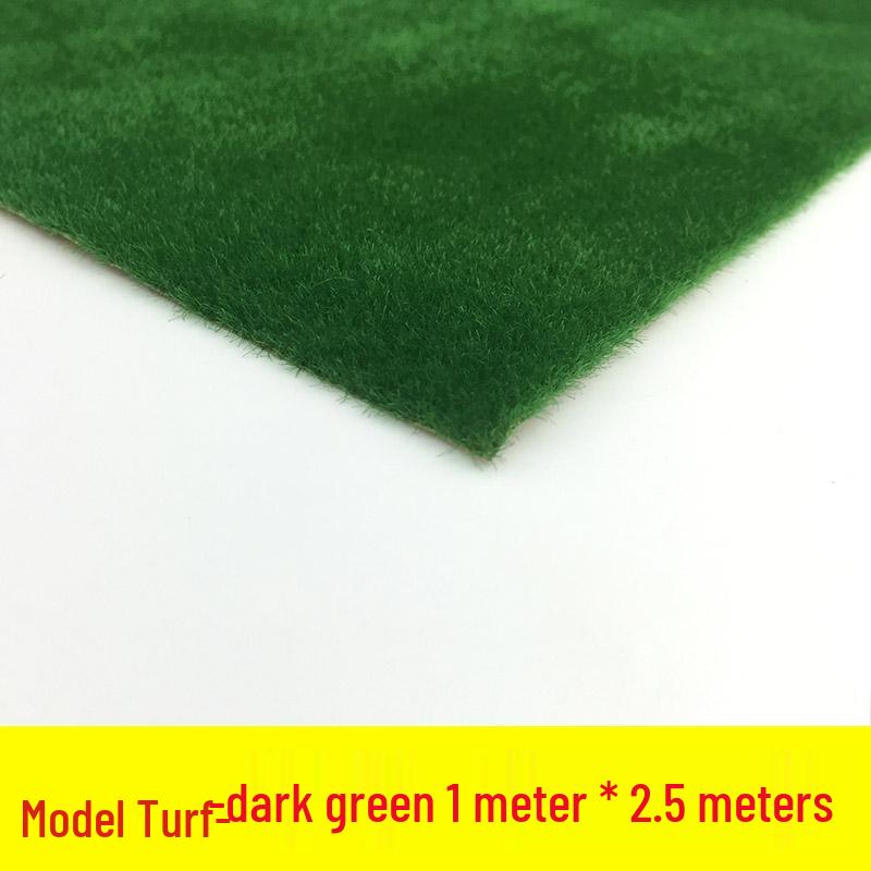 Handmade Architectural Model Turf for Outdoor Lawn and Grassland Models