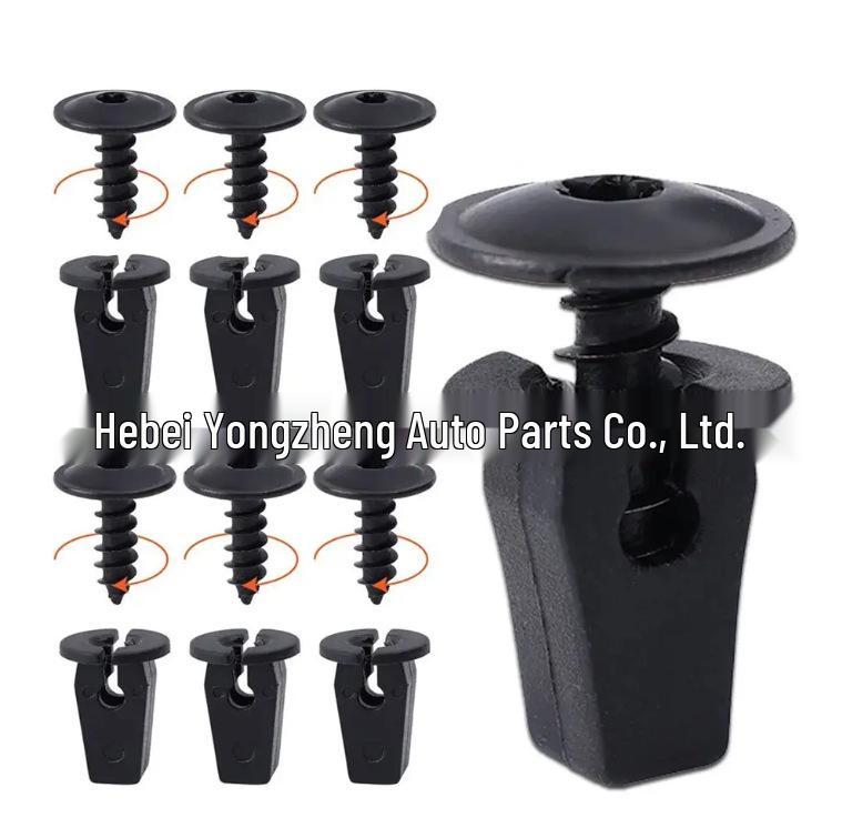 Compatible with VW Passat Magotan Lavida Tiguan Engine Splash Shield Screw Base Fender Liner Clip