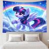 Twilight Sparkle's Unicorn Tapestry Hanging for Bedroom,Livingroom, Playroom,Decor Art Room Wall Tapestry Holiday and Birthday Gifts