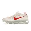 Nike  Air VaporMax 2023 Flyknit Sail Track Red Women Sneakers Cream Phantom Metallic-Silver DV6840-102