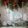 As Shown Acrylic Snowflake Exquisite Snowflake Patterns Lightweight Acrylic Material Festive Event Decoration For Baby Showers