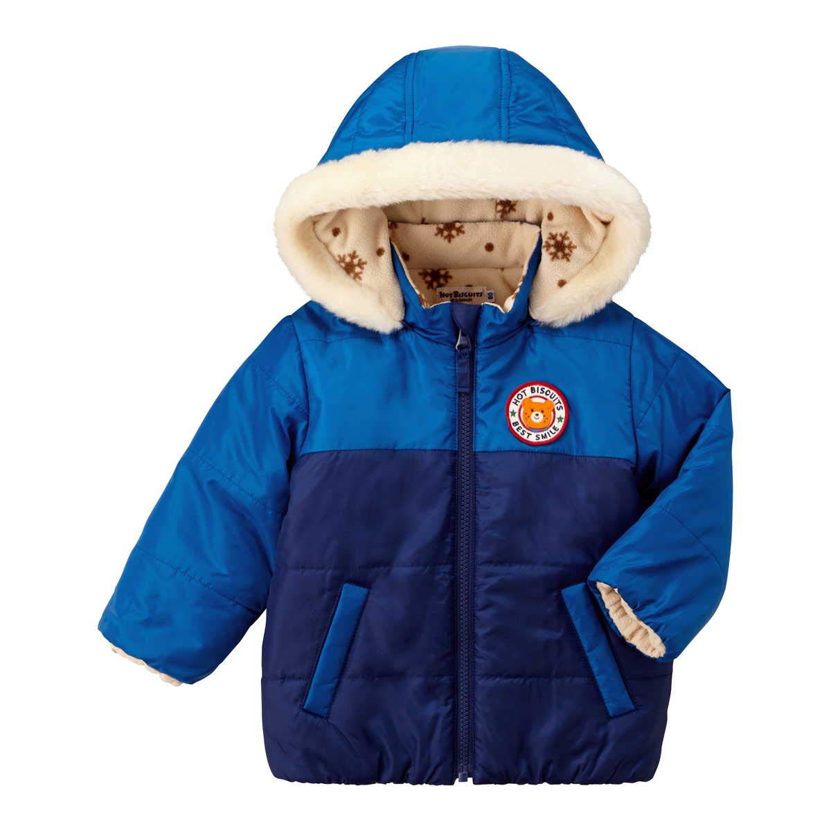 

MIKI HOUSE HOT BISCUITS Baby Jumper for Boys and Girls, Blue, 80cm, 73-3704-459