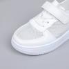 Tenisowe trampki dziecięce letnie nowe chłopięce dziewczęce buty sportowe codzienne buty deskorolkowe siatkowe oddychające miękkie podeszwy dziecięce małe białe buty