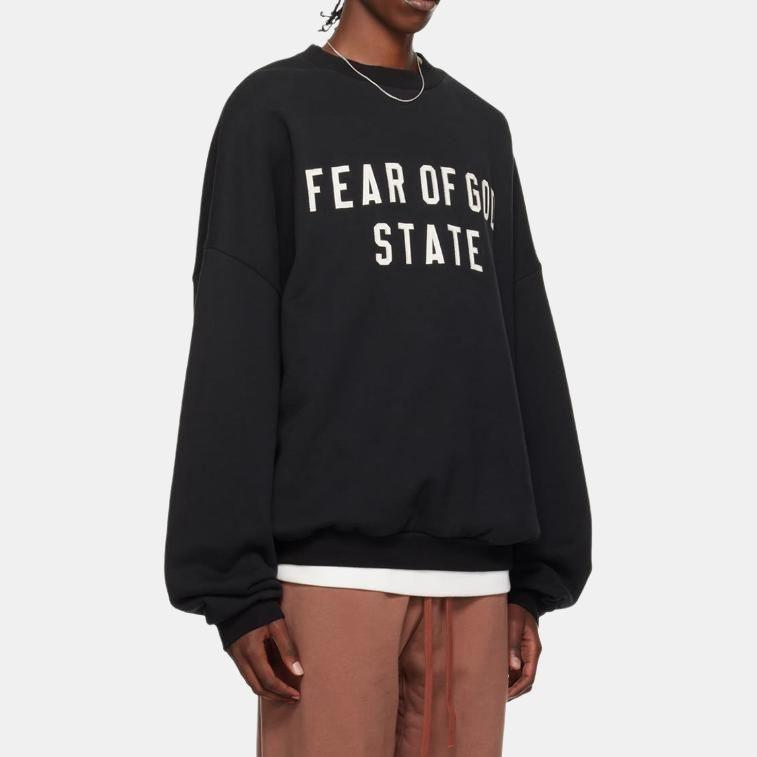 Fear of God Essentials FALL24 HOMECOMING Heavy Fleece Crewneck Men's 192BT246230F