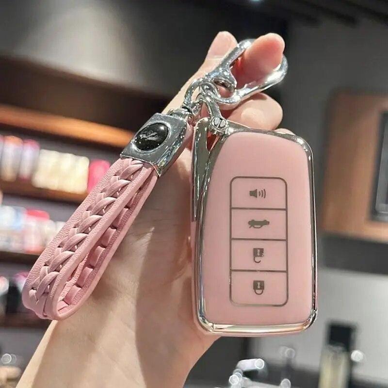 

Чехол для брелока со шнурком для ключей для Lexus RX is ES GS LS NX RS GX LX RC LC Чехол для смарт-ключа