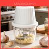 Electric Garlic Crusher With Usb Rechargeable Compact Mini Food Processor For Home Cooking