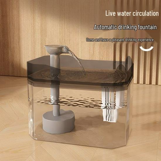 Автоматический фонтан для домашних животных: Циркуляционный диспенсер для кошек и собак