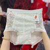 60-Pack Plus Size Tencel Lyocell High Waist Lace Panties with Tummy Control & Antibacterial Butt Lifting
