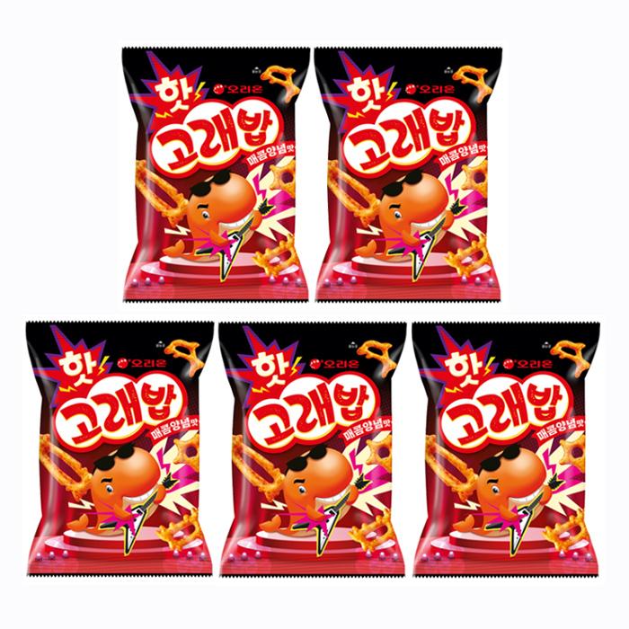 

Orion Whale bap Корейский вкус стир-фрай, Вкус чачжан рамена, Вкус сливочного карри, Вкус острого соуса (17 вариантов) Spicy 56g x 5pcs