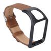 Smartwatch Band Strap Retro Leather Wrist Watchband for TOMTOM Runner3 AdventurerBrown
