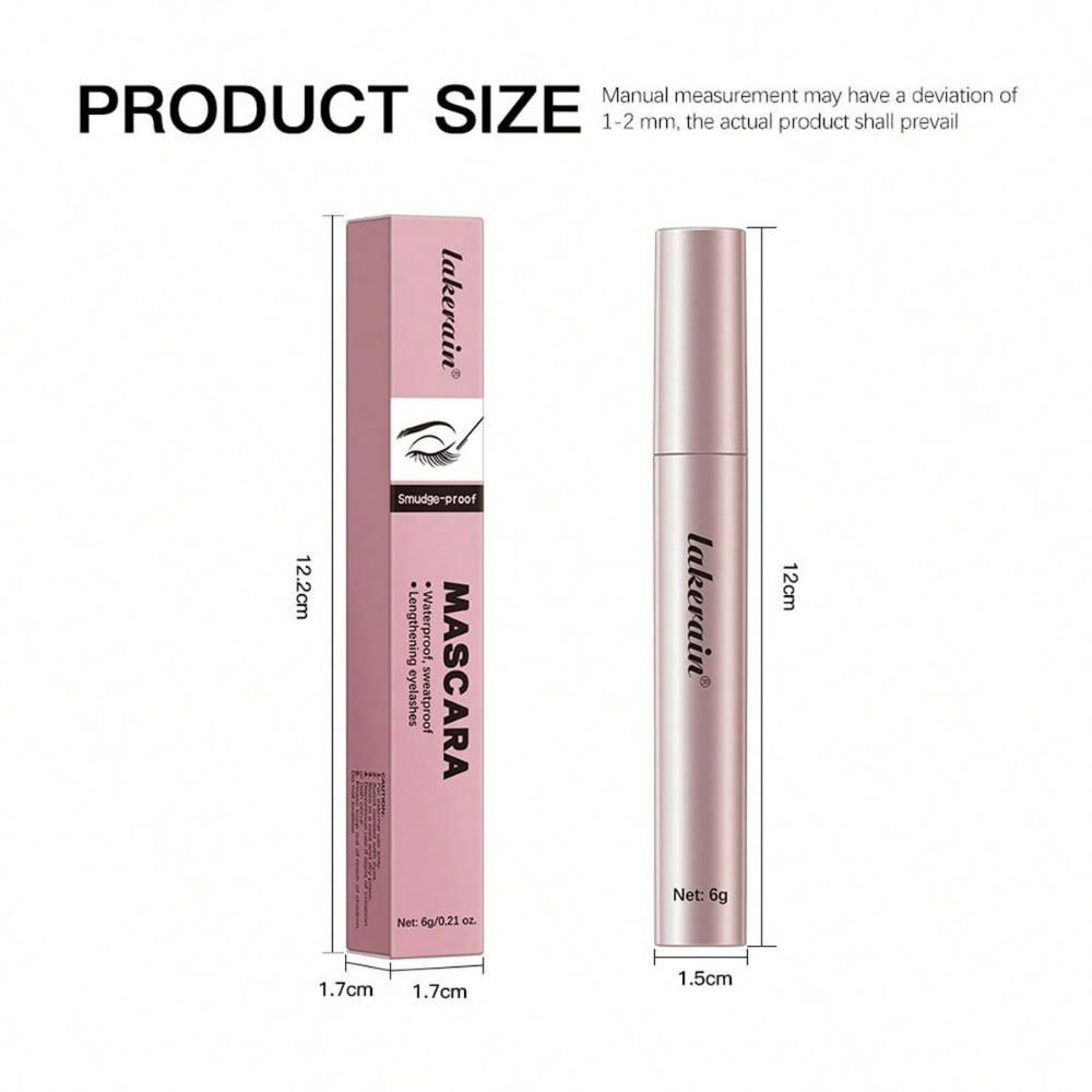 Long and Curling Mascara, Black Waterproof Mascara, A Must-have Cosmetic for Dating, Create Sexy Eyelashes