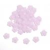 Frosted Acrylic Round Beads for DIY Jewelry and Beading Accessories