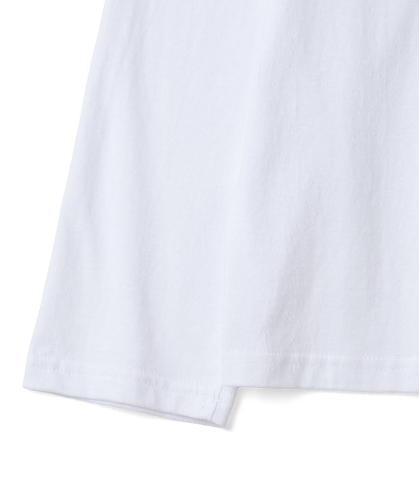 THE COLDEST MOMENT Tcm Starfish Mini Logo Long Sleeve (White)