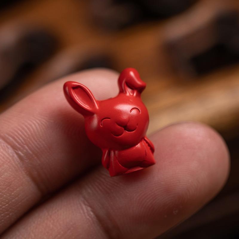 Roter Zinnober Tierkreis Cartoon DIY Zubehör