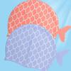 Mermaid Tail Children Swimming Cap Waterproof Swim Pool Hat Girls Swim Hat  Kids