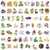 120 Cute Cartoon Snake Stickers for Notebooks, Phones, and Skateboards