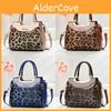Urban Chic Small Square Bag With Trendy Leopard Pattern And Zipper Closure