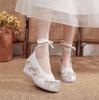 Bestickte Hanfu High Heels & Ballerinas: Traditionelle Sommerschuhe für Damen