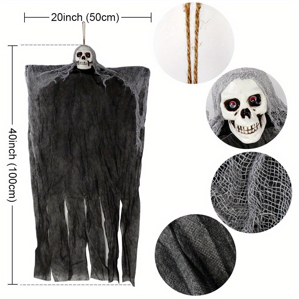 1pc, Halloween hanging decoration white, Halloween hanging, Halloween skeleton decoration, Halloween hanging decoration