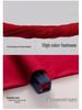 Rotes Baumwoll-Stretch-Pyjama-Set für Paare - Kurzarm, Rundhalsausschnitt, Sommer-Haus- & Outdoor-Bekleidung