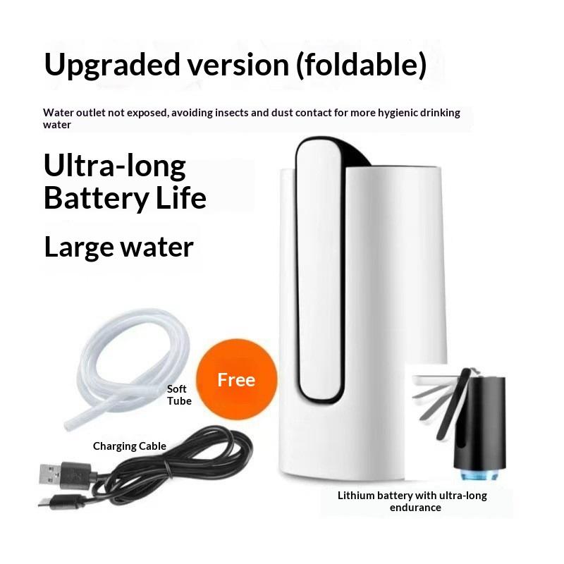 Faltbarer Wasserspender Pumpe Mini Kabellose Elektrische Pumpe Für Gesundheit Flaschenwasser Spender