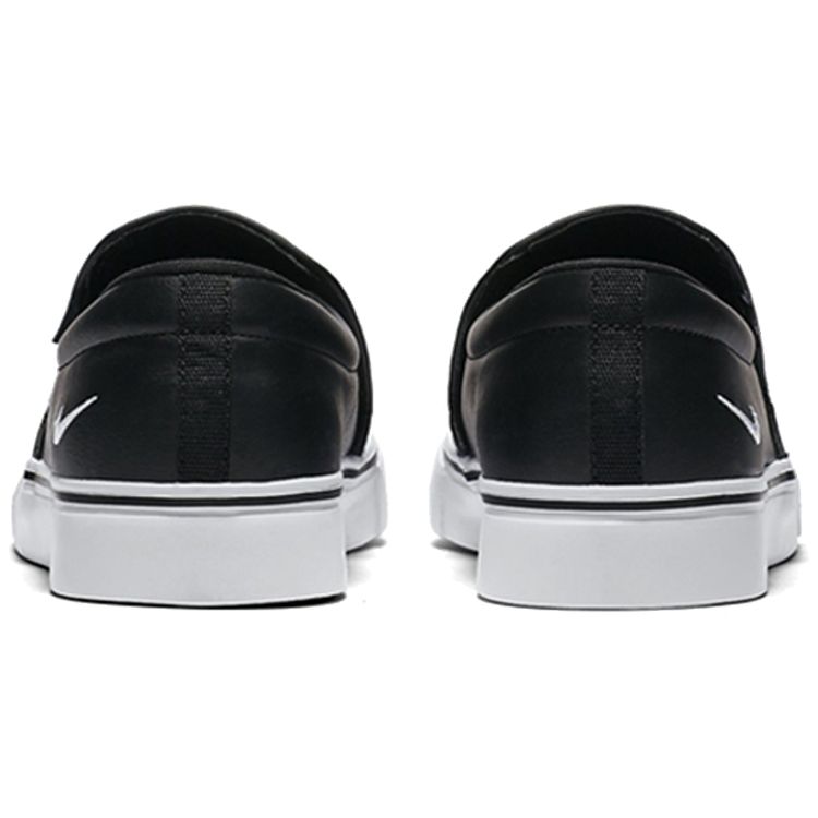 Nike Court Royale AC Slip-On Synthetic Leather Casual Lightweight Durable Slip-Resistant Low-Top Skate Shoes Women Sneakers Black CI0604-001