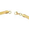 Gifts Jewelry Choker Gold/Silver Plated Flat Snake Chain Snake Link Chain Herringbone Necklace